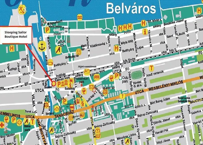 ベッド・アンド・ブレックファスト Sleeping Sailors Boutique 4*